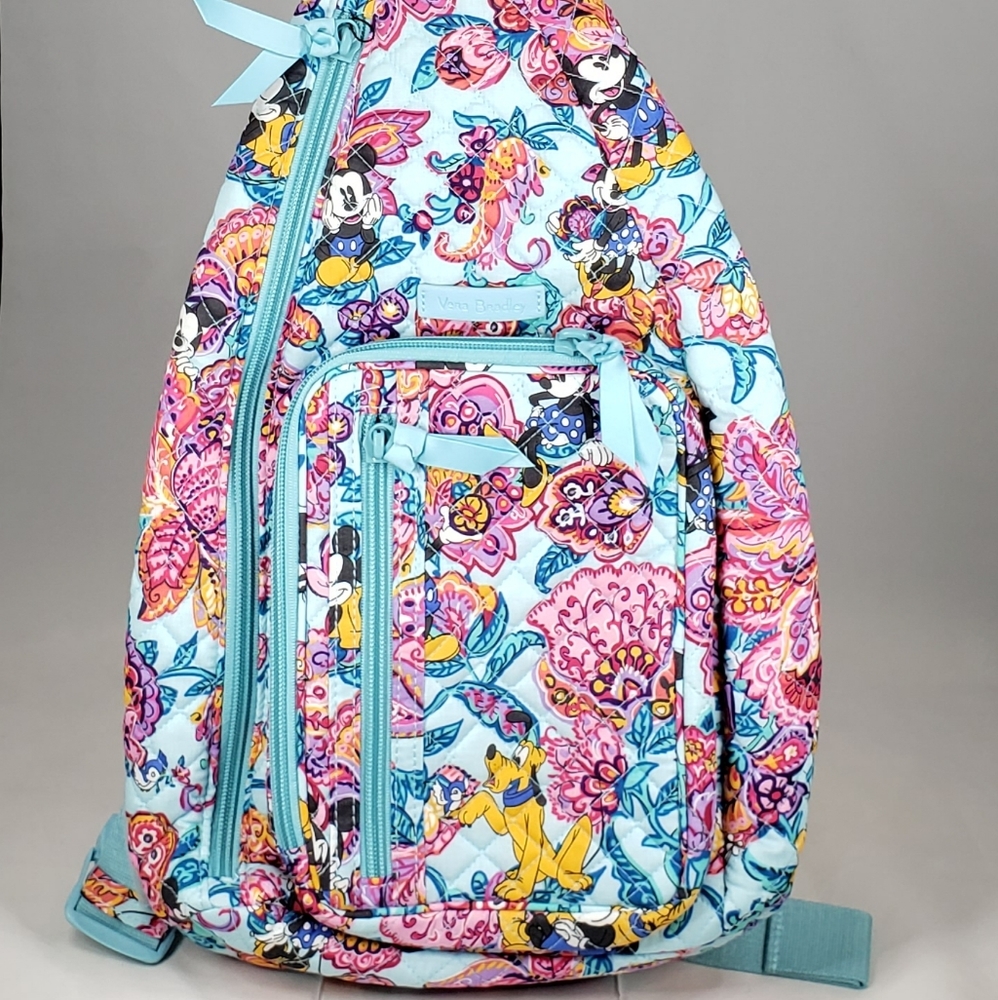 Vera Bradly Mickey and Friends Colorful Garden BP